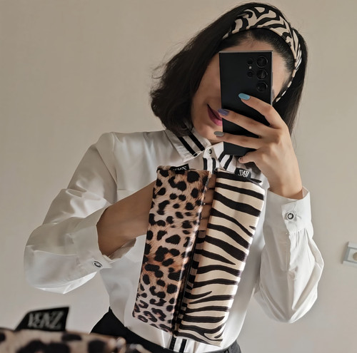 هدبند پینترستی پلنگی کد ۰۴۰