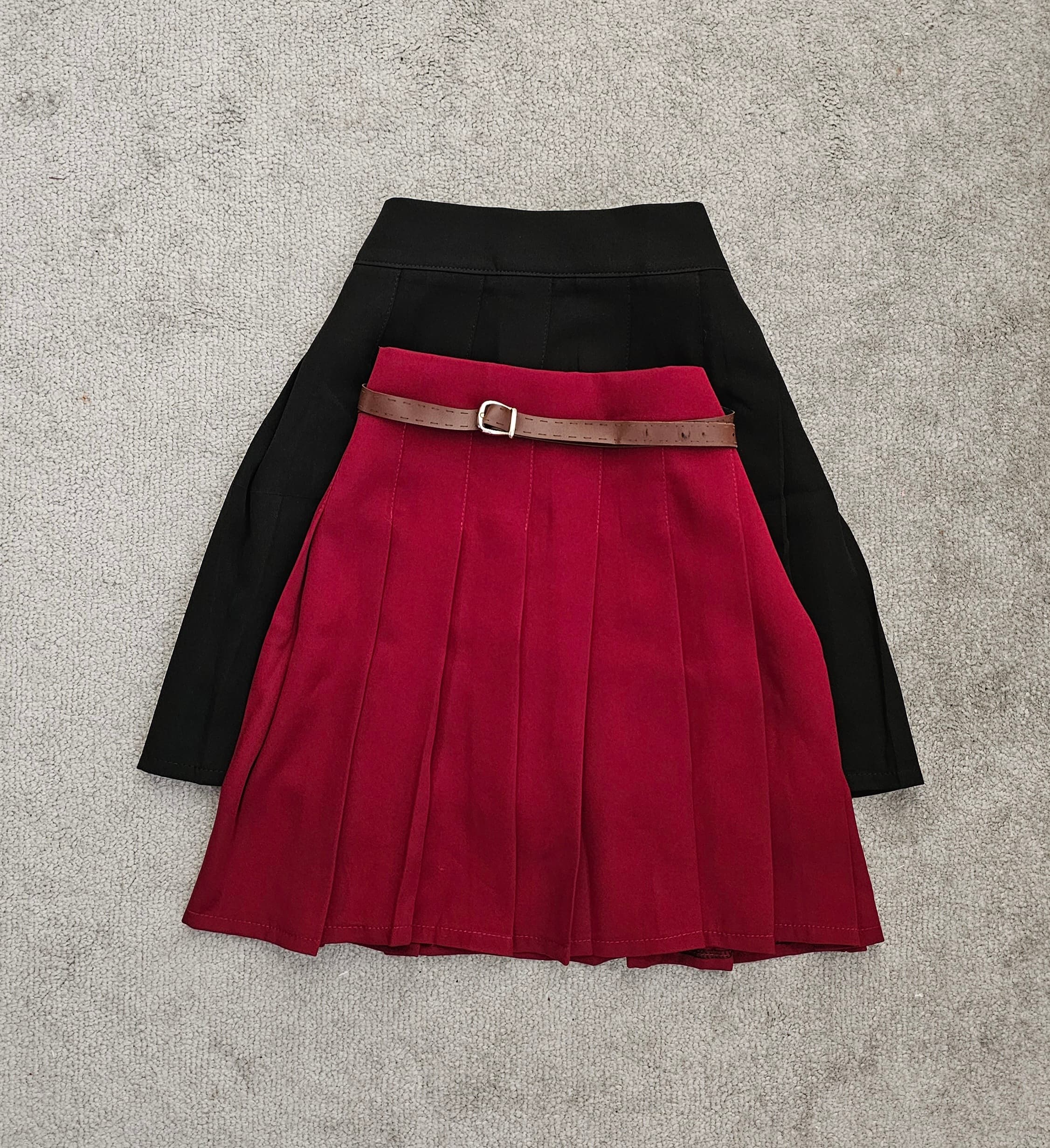 دامن کوتاه مجلسی چین دار زنانه کد ۰۷۷