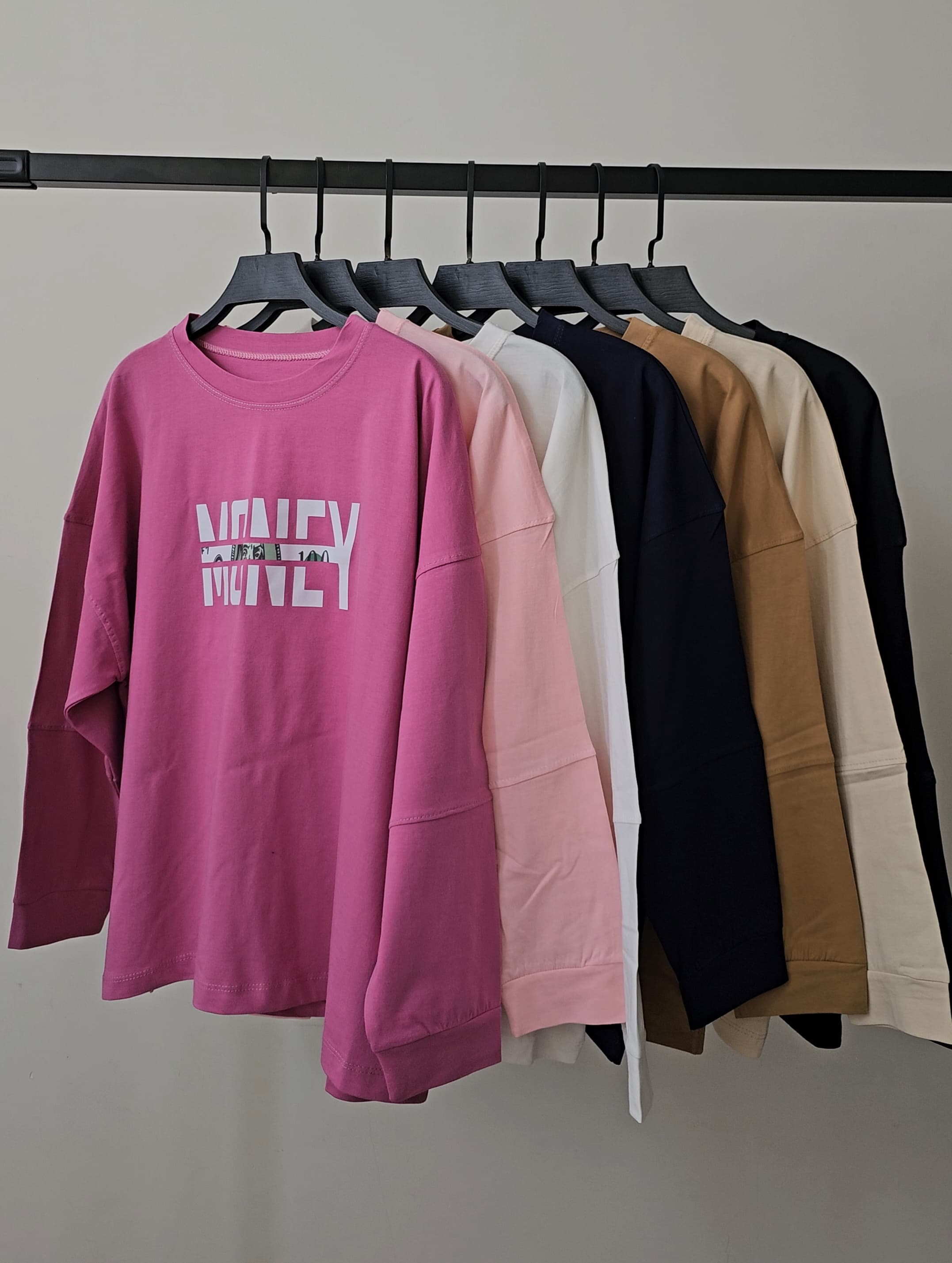 بلوز آستین بلند سوپرلش زنانه کد 187