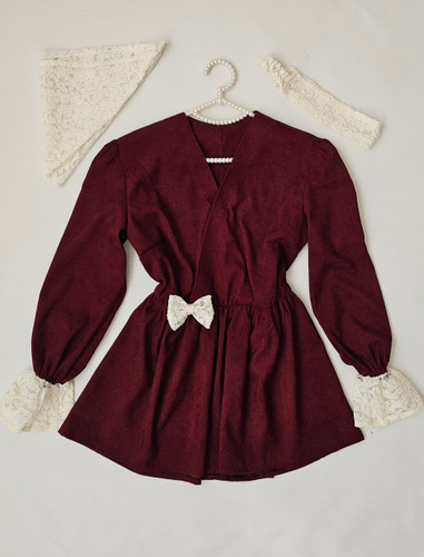 شومیز مخمل زنانه مدل عروسکی کد 194