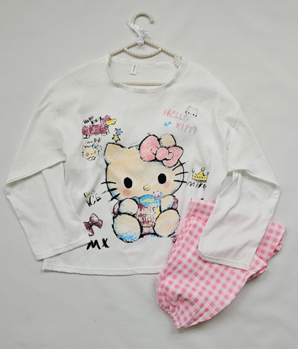 بلوز شلوار راحتی پینترستی زنانه وارداتی کد 197