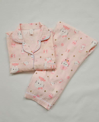 بلوز شلوار راحتی پینترستی زنانه طرح پیشول کد 200