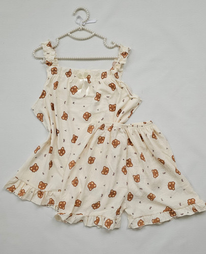 تاپ و شلوارک پینترستی وارداتی زنانه کد 203