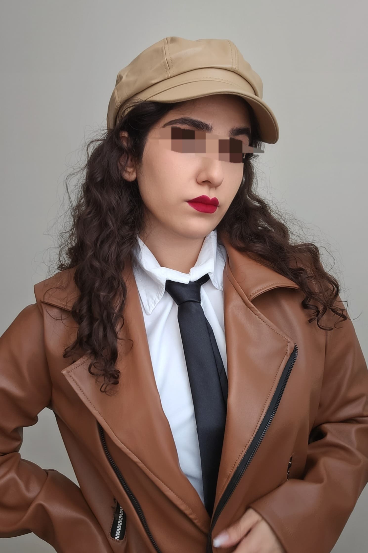 کلاه برت چرم زنانه مد ۲۱۲