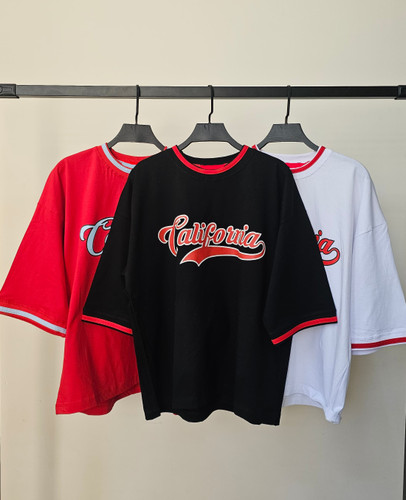 تیشرت باکسی وارداتی مدل california کد 245