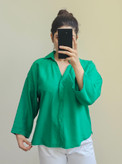 شومیز باکسی یقه 7 زنانه کد 260