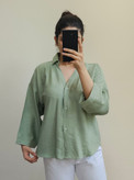 شومیز باکسی یقه 7 زنانه کد 260