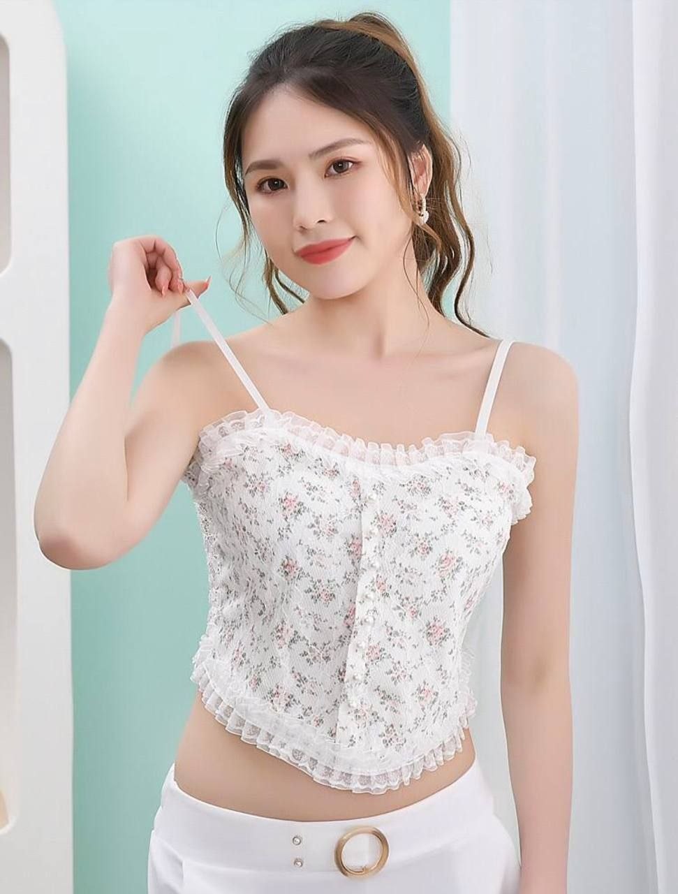 کراپ مجلسی وارداتی زنانه کد 286